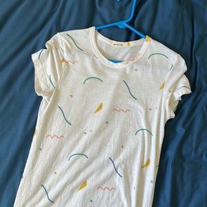 Marine Layer Memphis Print Baby Tee